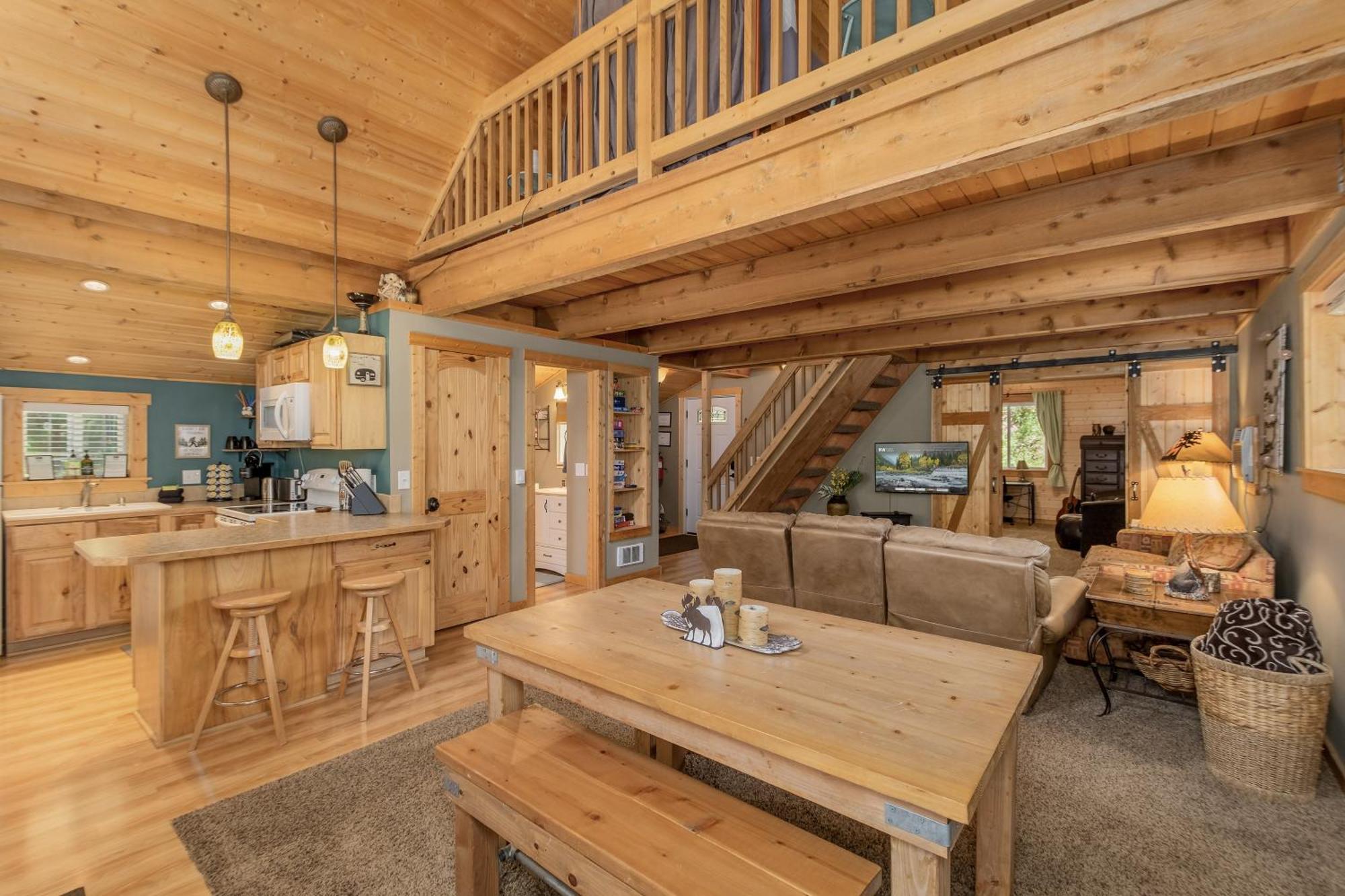 Lil Bigfoot Chalet By Nw Comfy Cabins レブンワース エクステリア 写真